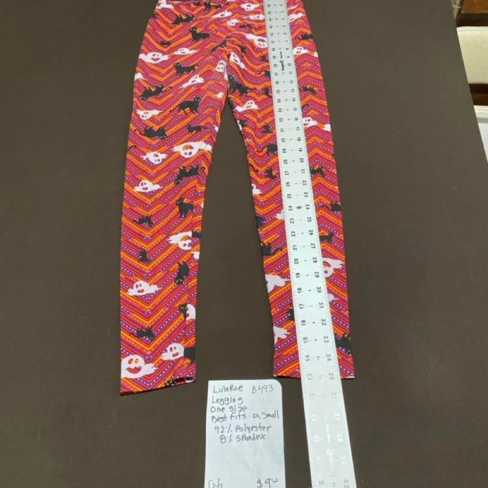 LulaRoe leggings multicolor legging one size best fits à teen (14-16). SKU-B493